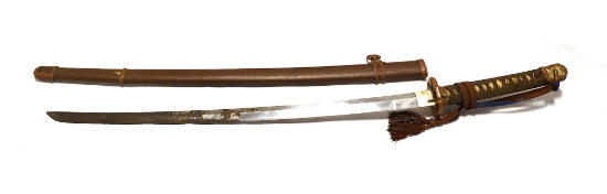 RARE WWII Type 98 Japanese Army Officer Gunto Katana with Ancient Sharp Koto Blade