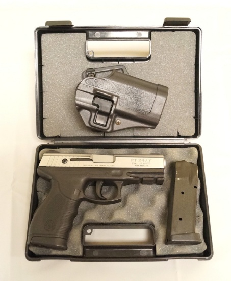 Taurus PT 24/7 .45 ACP Semi-Automatic Pistol with 2 Mags, Holster, in Case