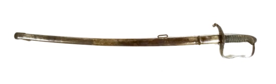Austrian M1861 Infantry Officers Sword with Scabbard