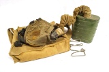 WWI US Gas Mask in Bag with Original Instruction Tag