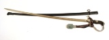 German WWII Army NCO Sword by Alexander Coppel w/ Scabbard & Police Portapee