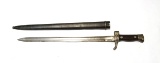 French WWI M1892 Berthier Bayonet with Scabbard