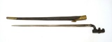 British Pattern Model 1876 Martini-Henry Socket Type Bayonet w/ Scabbard