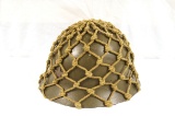 Japanese WWII Type 90 Army Helmet w/ Net