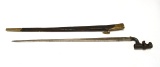 British Pattern Model 1876 Martini-Henry Socket Type Bayonet w/ Scabbard