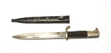 WWII German Nazi Army K98 Mauser NCO Dress Bayonet with Scabbard