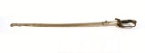 WWII Japanese Army Officer's Kyu-Gunto Sword with Scabbard