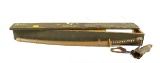 Rare WWII Type 98 Japanese Army Officer Gunto with Company Grade Tassel Signed by Shinoda Ujifusa