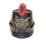 Model 1871 Württemberg Train Abteilung 13 Mannschaften Tschako Helmet