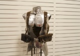 Rare Pre WWII German Nazi Maker Marked Horse Hair Backpack with Belt & Ammo Pouch