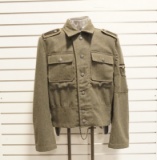 German Nazi NCO Waffen-SS Scharfuhrer M44 Wool Tunic