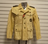 WWII German Waffen-SS Sahariana Maker Marked