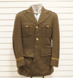 WWII Army Air Officers Gabardine Wool Jacket