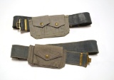 2 WWII British Web Belts
