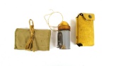 WWII Vet Bring Back USN Life Vest Beacon and Soldiers Sewing Kit