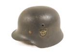 German M35 Police Double Decal Helmet with no Liner