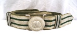 German Army Officer Brocade Belt & Buckle