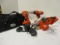 Black & Decker Fire Storm 18V Drill, Flashlight, and Saw with Batteries and Chargers