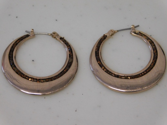 Liz Claiborne Hoop Pierced Earrings