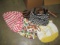 Large Lot of Totes, Purses and Belts