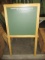 Wood Student Easel with White Board and Black Board