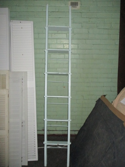 Painted Wood Ladder