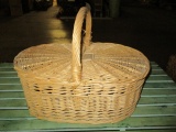 Woven Picnic Basket