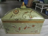 Decorative Lidded Ceramic Box