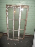 Pair of Vintage Window Panes