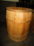 Wood Slat Barrel