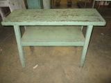 Rustic Wood Bench/Table