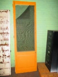 Pair of Vintage Wood Panel Screen Doors