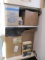 Cabinet Contents - Straws, Wood Stirrers, Plastic Cutlery