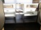 Checkout Station Cabinet with Space for Cash Drawers and Supplies