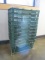 10 Shopping Baskets in Metal Frame Stand