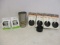 Klean Kanteen 16 Oz. Tumbler, 2 Swing-Lok Caps and 5 Cafe Caps