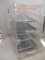 Acrylic Slant Front Self Service Four Shelf Food Display