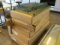Large Lot of New Eagle Green Coated Shelves