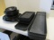 39 Pcs Black Hard Plastic Trays and Bowls
