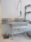 Stainless Steel Two Well Sink with Faucet and Sprayer