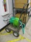 Metal Hose Reel with Hose and Sprayer