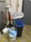 Janitorial - Trash Cans, Dust Pans, Step Stools, Squeegees, Round Up, Ice Melt
