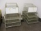 Two Metal Desk Organizers