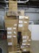 37 Cases of Brown Coffee Cup Sleeves and 48 Pizza Boxes and Round Inserts