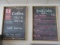 Two Wood Frame Chalkboards