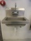 Stainless Steel Wall Mount Sink with Faucet