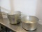 Three 10.25 Qt. Cooking Pots