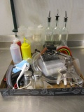Kitchen Items - Measuring Cups, Wine Openers, Can Opener, Condiment Bottles, etc.