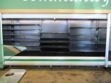 Hussmann 12' Grab and Go Cooler with Night Curtains