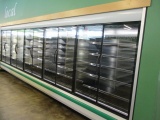 Hussmann 20' Dairy Cooler with Doors